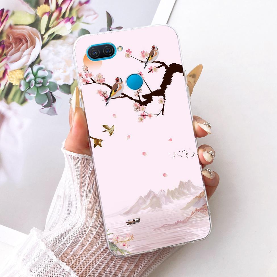 Для Oppo A12 Прозрачный Чехол Эстетичный Роскошный Милый Модный Цветочный Забавный Расписной Корпус Для Oppo A 12 CPH2083 CPH2077