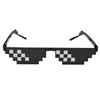 Очки Pixel Женские Мужские Солнцезащитные Очки Черные Мозаичные Солнцезащитные Очки