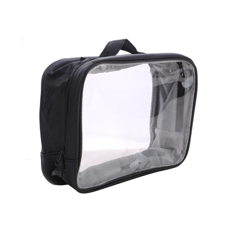 Прозрачная косметичка из ПВХ для женщин, водонепроницаемая прозрачная косметичка, косметичка, органайзер для макияжа, сумка для хранения туалетных принадлежностей для ванны