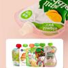 Food Pouch Holder for Babies Toddlers Kid Refillable Holder Prevent Messes Squeeze Proof Juice Box Holder Baby Supplies