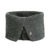 Korean Solid Knitted Warm Ring Scarf Unisex High Neck Fashion Neckerchief Children Wind Protection For Kids Spring Autumn Winter