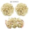 Synthetic Women Fashion Curly Messy Chignon Hair Bun Hair Accessories Elastic Fiber Hairpiece Chignon For Wedding Party  Daily Use