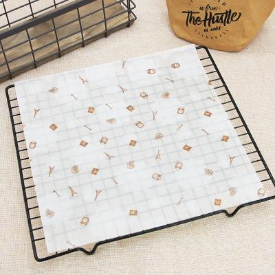 25Pcs/Lot Deli Paper Sheets Sandwich Wrap Paper - 9.8 x 9.8" Food Wrappers Grease Resistant Basket Liner Papers - Baking Tools
