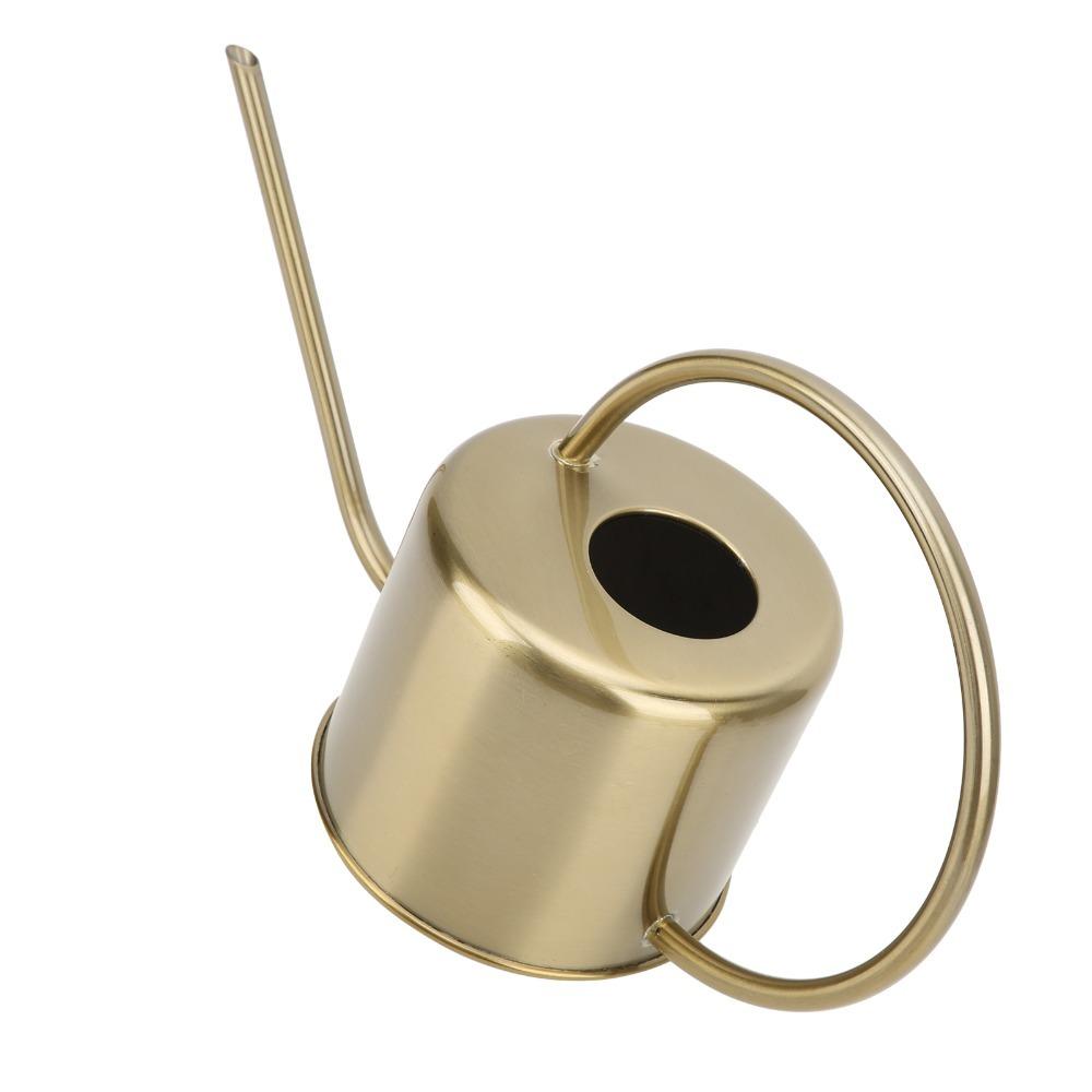 Long Spout Watering Can Gold Plant Watering Can Durable Decorative Watering Can For House Plants