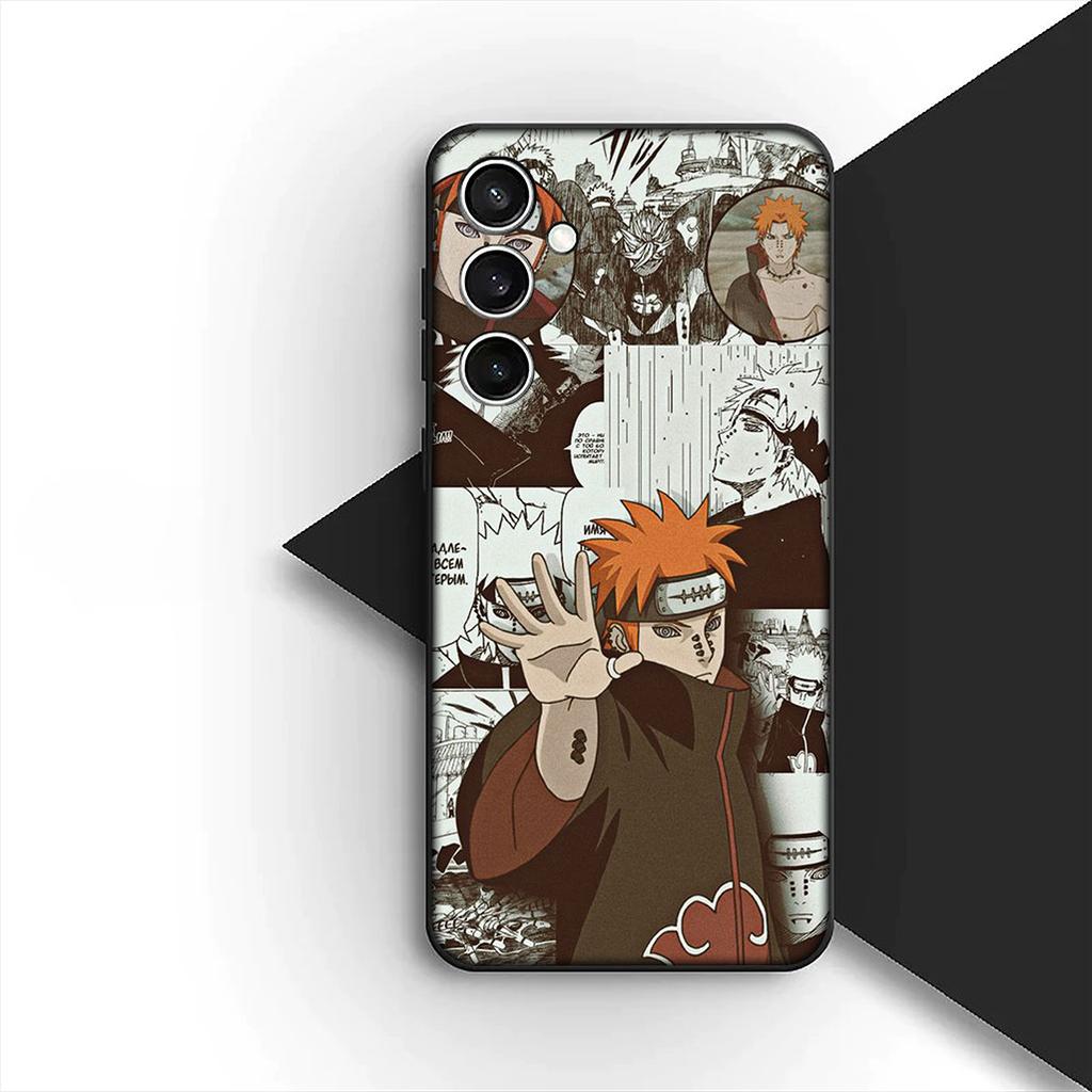 for Samsung Galaxy S10 S8 S9 Plus A33 A34 A31 70 A71 A72 Note 20 9 8 S10E Phone Case Akatsukis Kakashis Itachis Uchiha Sasukes