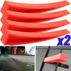 Ремонт вмятин на автомобильных окнах Пластиковый красный Автомобильный универсальный лом Расширитель Углубление двери Кузов Окно Дверной клин Снятие Ремонт Ручные инструменты