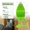 Parrot Food Feeder Bird Perching Frame Fun Bird Cage Feeder Parrot Feeding Toy Plastic Pet Feeding Supplies Parrot Feeding Toy