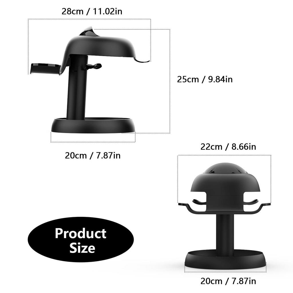 For VR Stand Headset Display and Controller Holder Mount Station For Meta Quest 3 / Quest 3S / PICO 4 / PICO 4 Ultra Stand