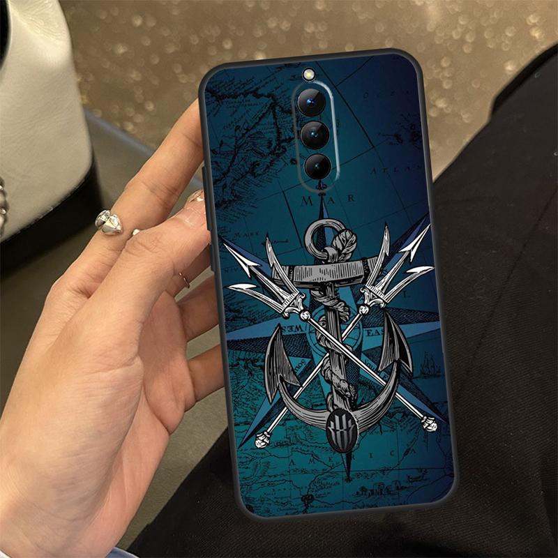 Чехол Anchor Sea Beach для Nubia Red Magic 8 8S Pro Plus 6 7 8 Pro 6S 7S Pro 6R 5S 5G Мягкий защитный чехол