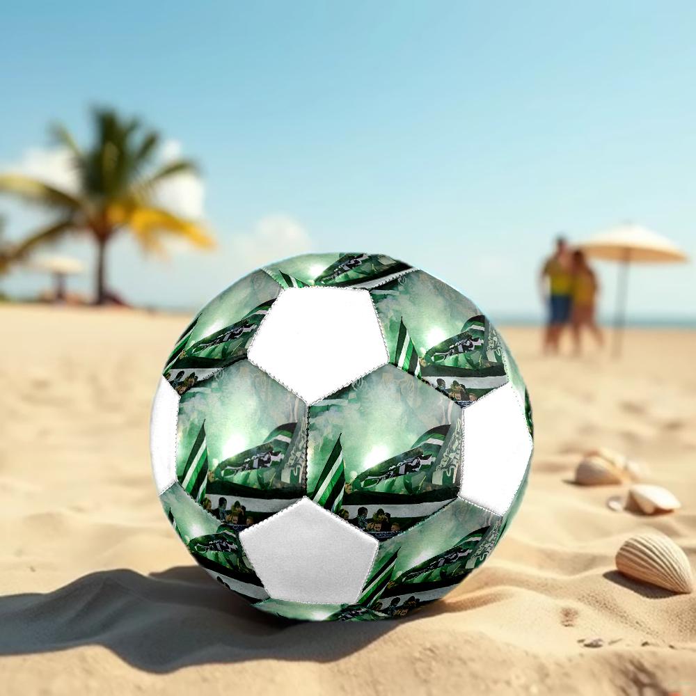 Groningen FC Soccer Ball, colorful, suitable for all ages, machine-stitched, PVC material, competition grade, durable and high bounce