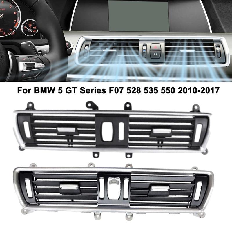Front Central Air Conditioner AC Vent Grille Outlet Panel for BMW 5 GT Series F07 528 535 550 2010-2017 64229142584 64229142590