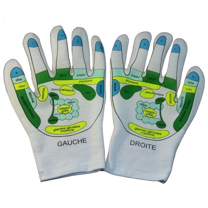Gants Hydratants Réutilisables -Massage Réflexologie - Soin Des Mains Avec Gel Enrichi Aux 4 Huiles – Hydradants - Sun&Sia