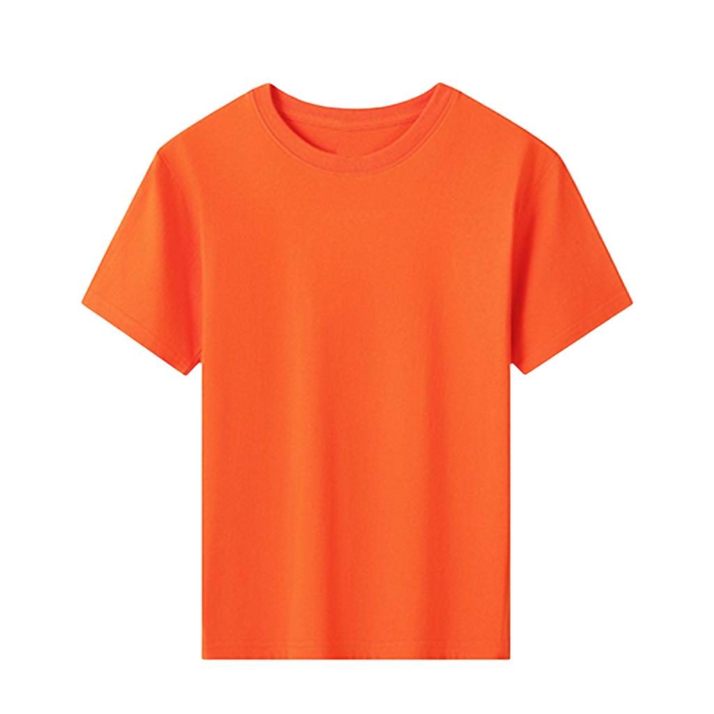 Детская футболка, свободный повседневный свитер с круглым вырезом и принтом, короткий рукав, футболка, топ