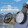 Mobile Phone 52MM Rotatable CPL Polarizing Lens Filter with Clip