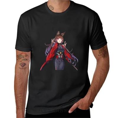 Azur Lane Амаги Футболка черные милая одежда мужская одежда