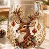 Ручной синий кольцо Рождественская серия 3D трехмерный стаканы-бары подарочная коробка