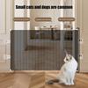 Dog Gate Telescopic Cat Screen for Kitten Puppy, 49 Inch Wide Childproof Baby Barrier for Hallway Stairway Balcony Yard Bathroom