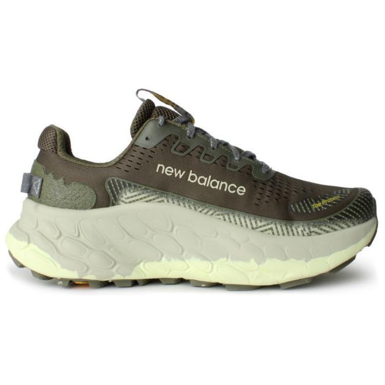 New Balance Мужские кроссовки Fresh Foam X More Trail v3 Dark Camo Зеленый Темно-оливковый Лишайниково-зеленый MTMORCA3