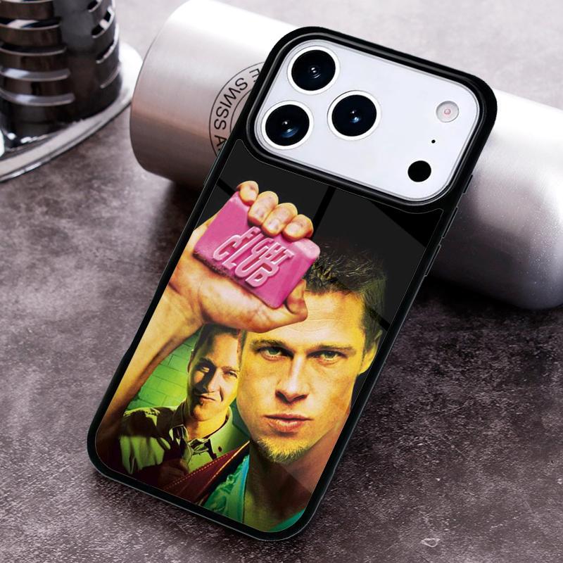 Потрясающие чехлы для телефона с постерами Бойцовского клуба для iPhone 17 16 15 14 13 12 11 Pro Max Plus 17Air Мягкий силиконовый чехол
