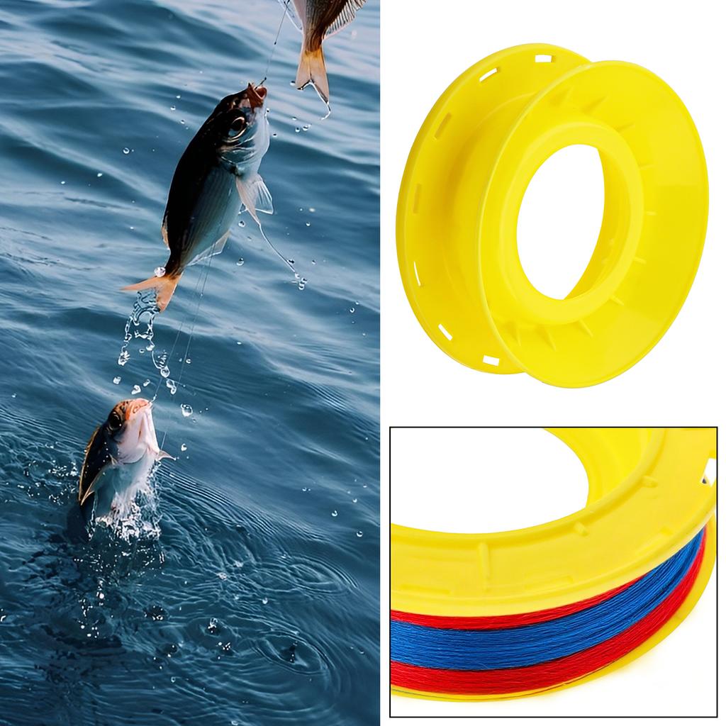 15см Высокопрочная Пластиковая Рыболовная Леска Намоточная Доска Наружный Диаметр с Поводком Вертлюжок Снасть