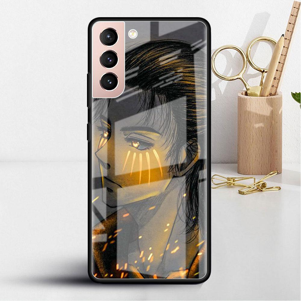 Tokyo Revengers стеклянный чехол для Samsung Galaxy S22 S20 FE S21 Plus чехол для телефона S10 5G S9 Note 20 Ultra 10 Lite Shell