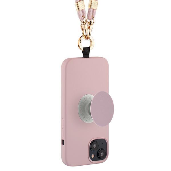 Etui do iPhone 15 Just Elegance PopGrip Różowe