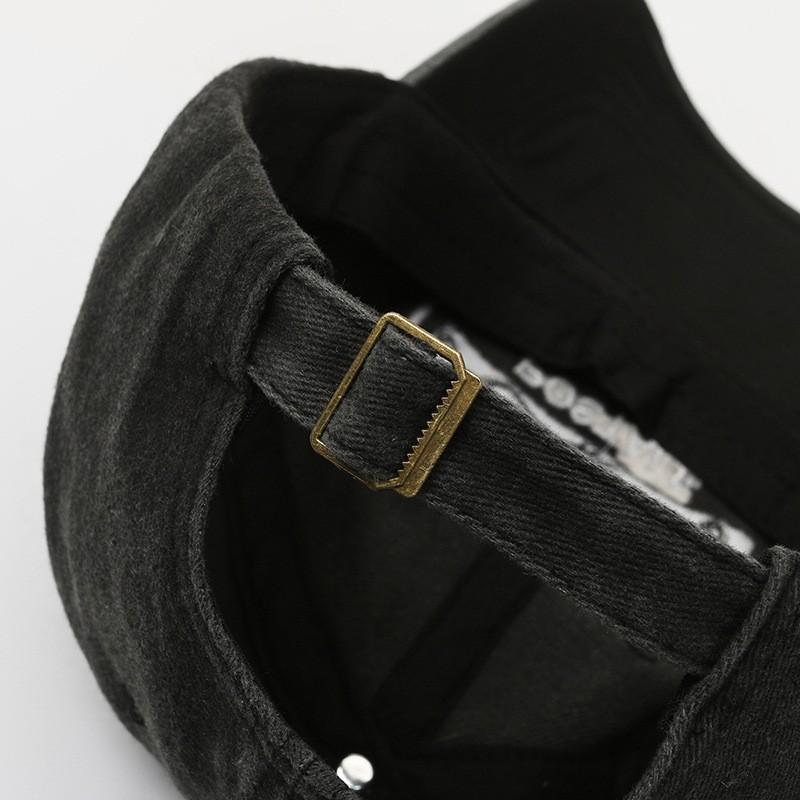 Fashion retro washed old letter curved brim baseball cap men and women outdoor travel sunshade sunscreen cap