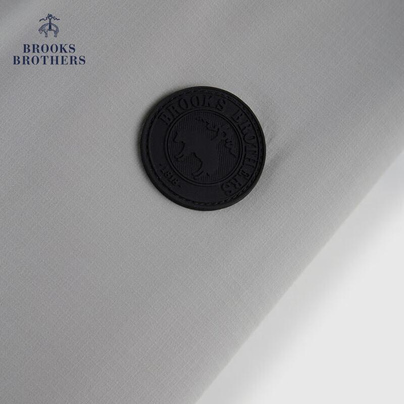Мужская зимняя пуховая куртка Brooks Brothers с воротником-стойкой