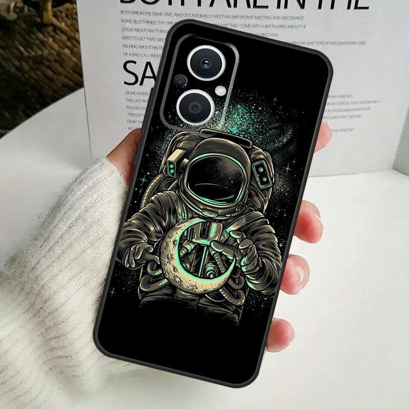 Чехол для телефона с рисунком Астронавт Звезда Космос для OPPO Reno 8T 14F 13 F 12 11 10 14 Pro 7 8 Lite OPPO Find X8 X6 X5 X9 Pro
