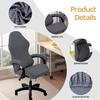Thick Jacquard Gaming Chair Cover Universal Elastic Office Computer Chair Cover Racing Game Chair Cover with Armrest Cover