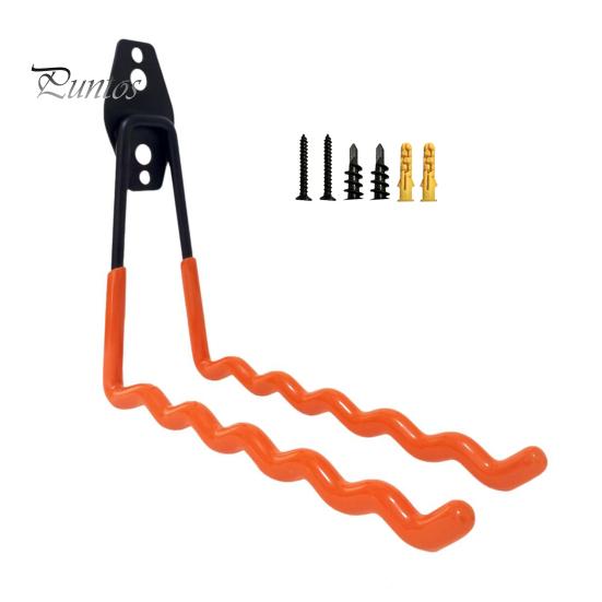 Сверхпрочный гаражный крючок с винтами, настенное крепление, металлическая вешалка для хозяйственных нужд, многофункциональная велосипедная лестница, органайзер для садовых электроинструментов, подвесная стойка для хранения