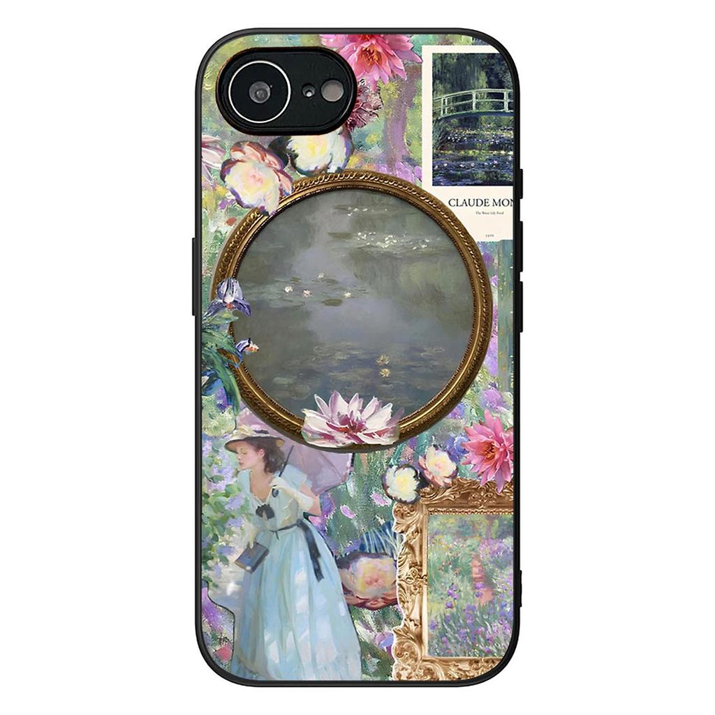 Claude Monet Impressionism Waterlily Cat Phone Cover for Xiaomi Redmi Note 12 11 10 A3 Pro 10A 10C 12C Note12 5G Protective Case