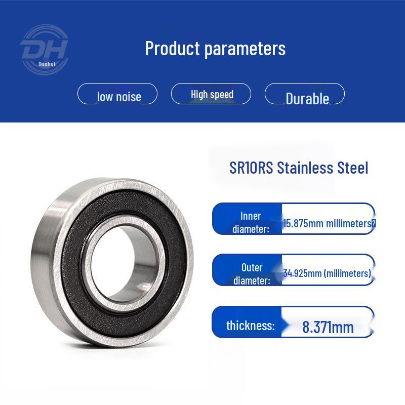 Rust-Proof Stainless Steel Miniature Pulley with Deep Groove Ball Bearing - Anti-Corrosion Gyroscope Ornament Accessory