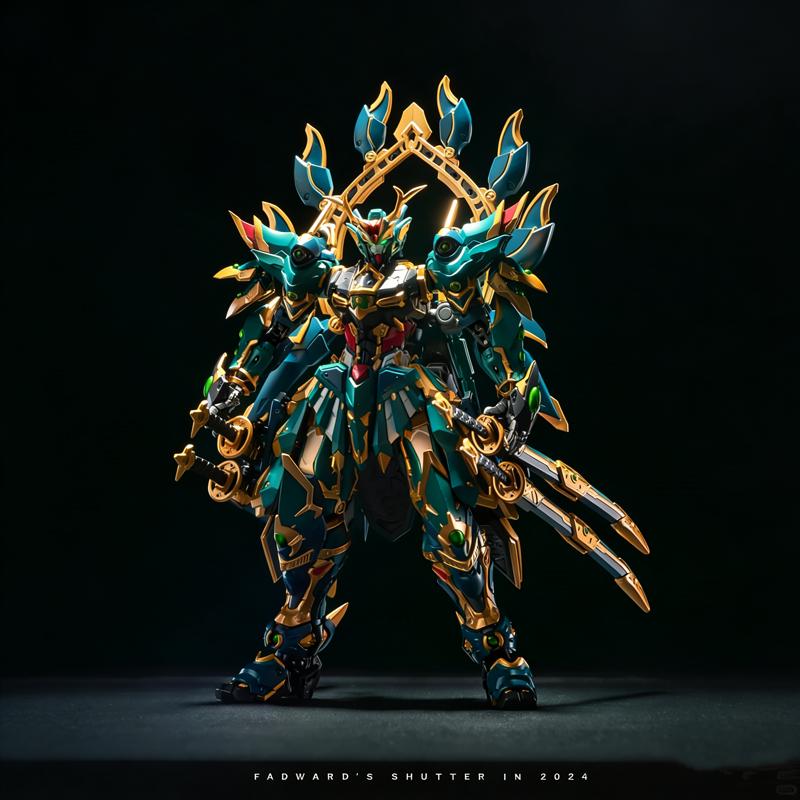 Limited Edition Zangdao Models Azure Dragon & Green Dragon Combat Version - Articulated Four Symbols Mecha Collectible Toy Gift