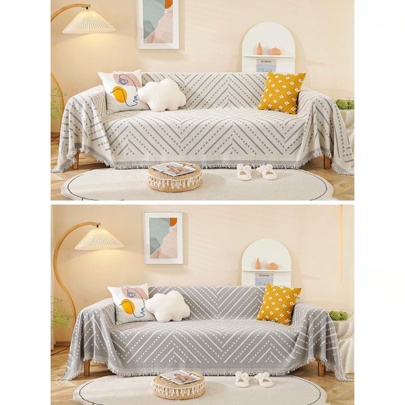 Светлый роскошный чехол для дивана из синели, универсальный тканевый чехол на четыре сезона, простой, современный, универсальный, универсальный чехол для дивана, высококачественный чехол, полотенце