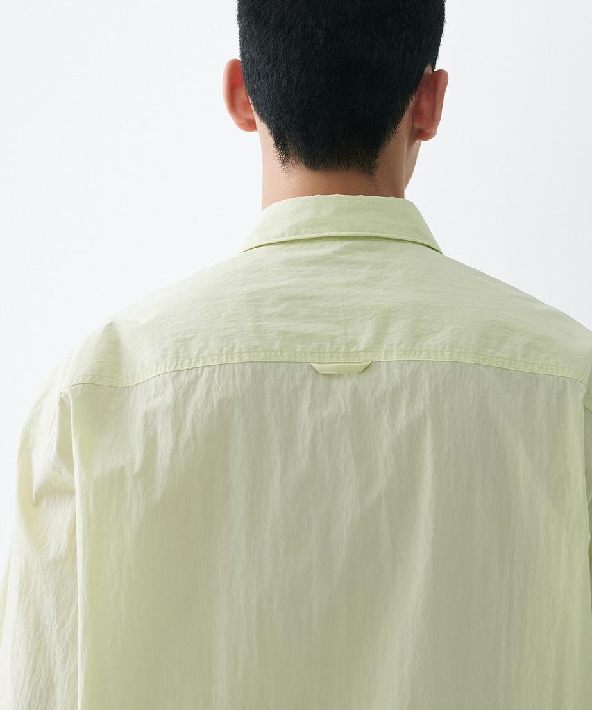 MUSINSA STANDARD [City Leisure] Cn Oversized Shirt [Lemon]
