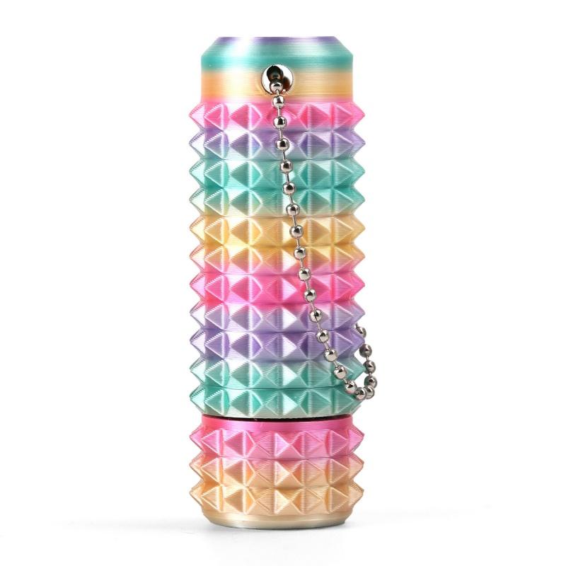 Pain Stim Fidget Toy Spiky Grippie Stim Keychain Portable Fidget Toy for Adults Teens Stress Relief Office Desk Toy Novelty Gift