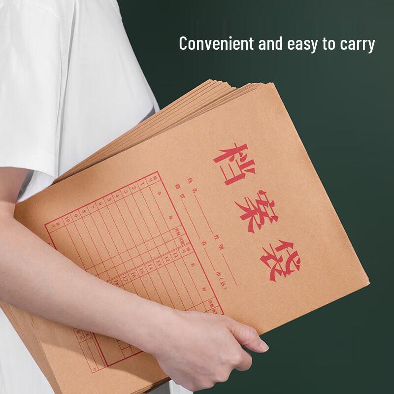 Deli DP068 Kraft File Bag