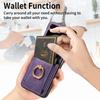 Retro PU Leather Wallet Cover for Samsung Z Flip 6 5 4 3 2 Flip6 Flip5 Flip4 Flip3 Flip2 5G Ring Card Slot Holder Phone Case