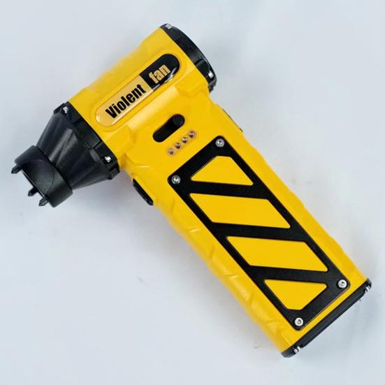 Электрический вентилятор для удаления пыли, мощный бесщеточный двигатель, регулируемая скорость, компактный дизайн, портативный ручной вентилятор