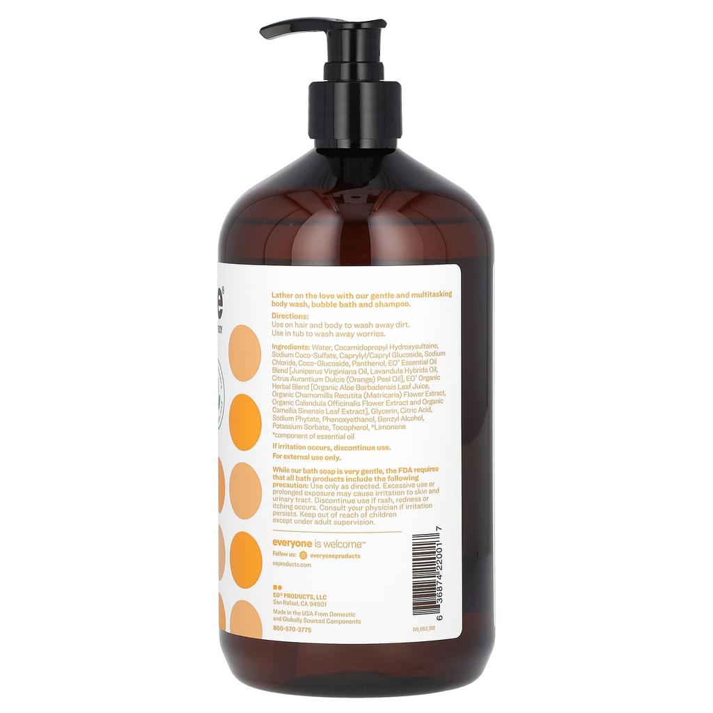 Everyone 3 In 1 Soap, Cedar + Citrus, 32 Fl Oz (946 Ml)