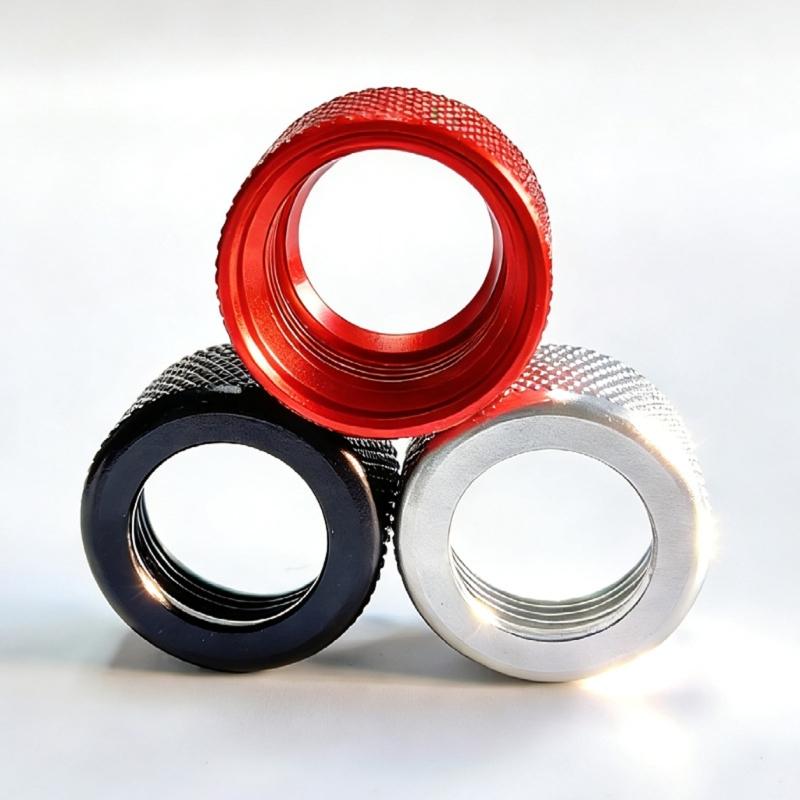 Strong 17mm Ball Joint Fastening Nut Aluminum Locking Nut Suitable for Rotating Phone Car Mounts & Tablet Holders