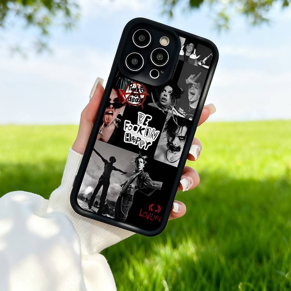 Силиконовый мягкий чехол для телефона Y-Yungblud-Lowlife для iPhone 17 16 15 14 13 12 11 Pro Max Plus 16E Ударопрочная задняя крышка