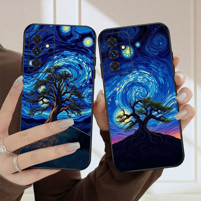 Вихрь звездного неба Для Samsung S20FE S21 22 23 FE 24 Plus 25 Ultra Galaxy M23 32 34 35 52 53 54 55 силиконовый мягкий чехол для телефона