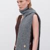 Halden Soft Wool Knit Muffler (M038_charcoal)