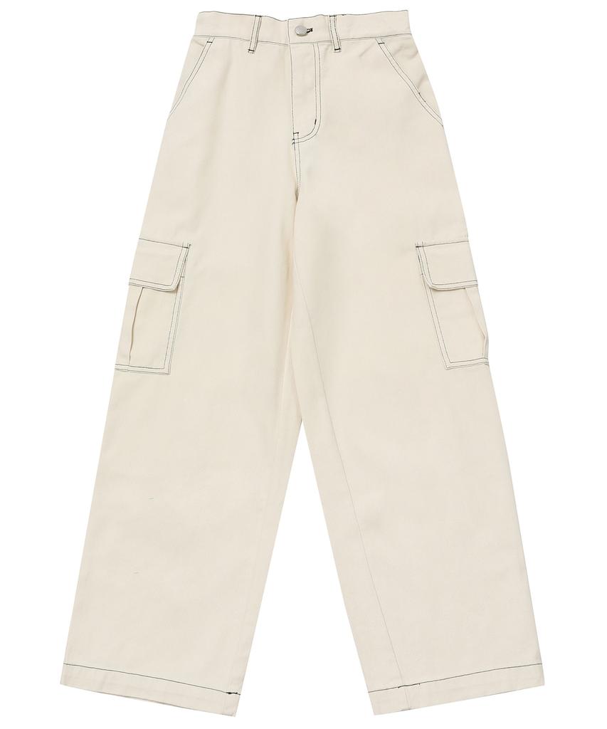 ANDTHEOTHER Ivory Cargo Pants