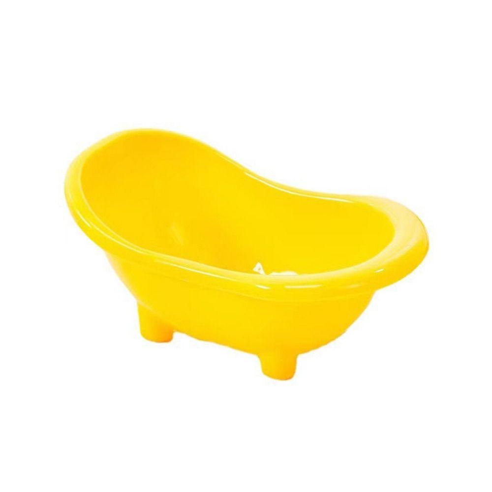 Mini Guinea Bathroom Solid Color Hamster Bathing Sand Room Hamster Bathtub  Playing