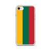 Coque iPhone - Multicolore - Drapeau Lituanie - Souple - TPU - Compatible iPhone SE 2020