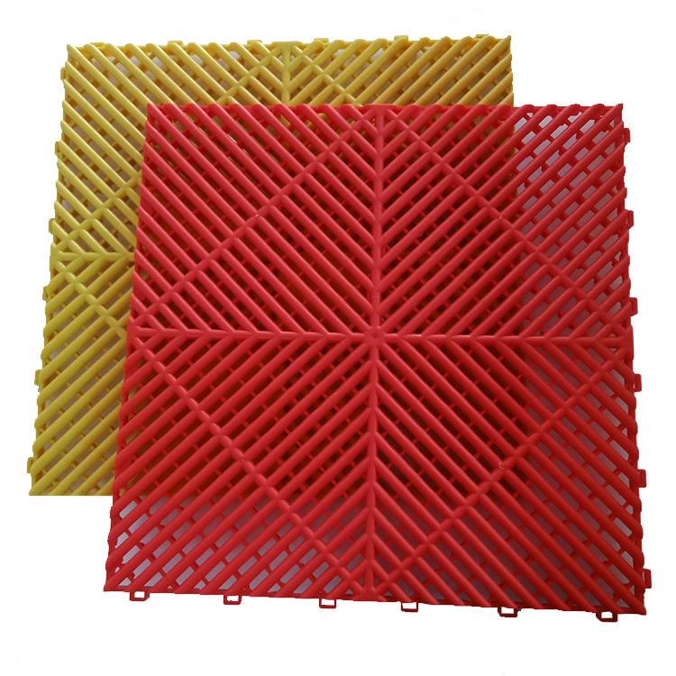 Сверхтолстая 3 см противоскользящая решетка для автомойки с дренажом