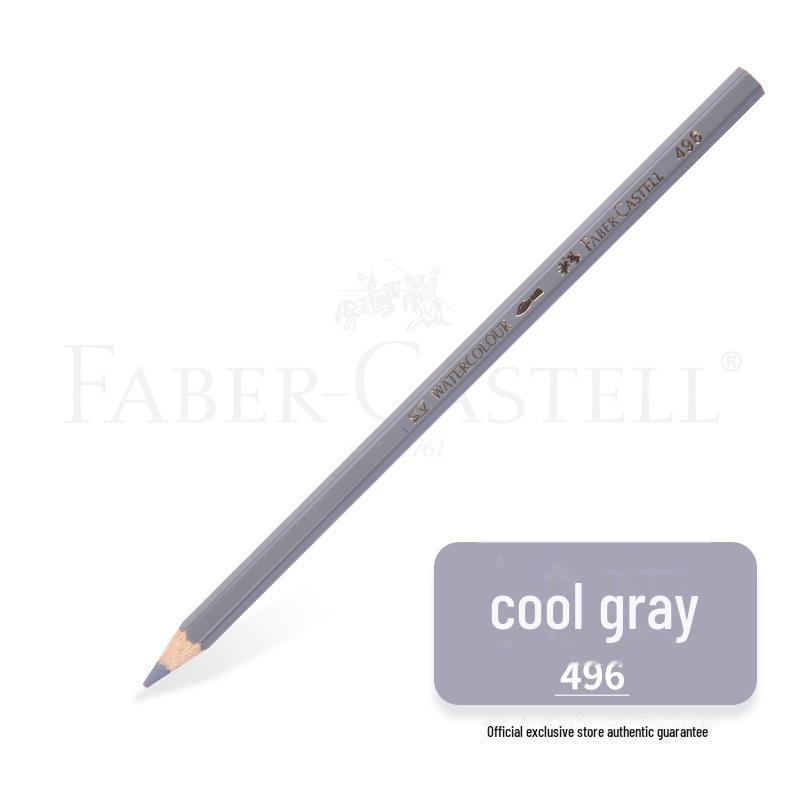 Водорастворимый цветной карандаш Faber-Castell - яркий красный/синий, дополнительный